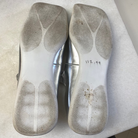 Jeffrey Campbell Coppelia Mary Jane Flat Silver White - 9 - Picture 6 of 6